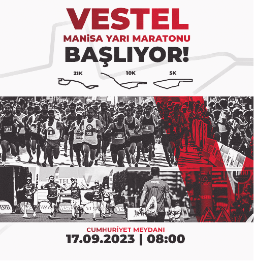 2. Uluslararası Vestel Manisa Yarı Maratonu için geri sayım başladı!